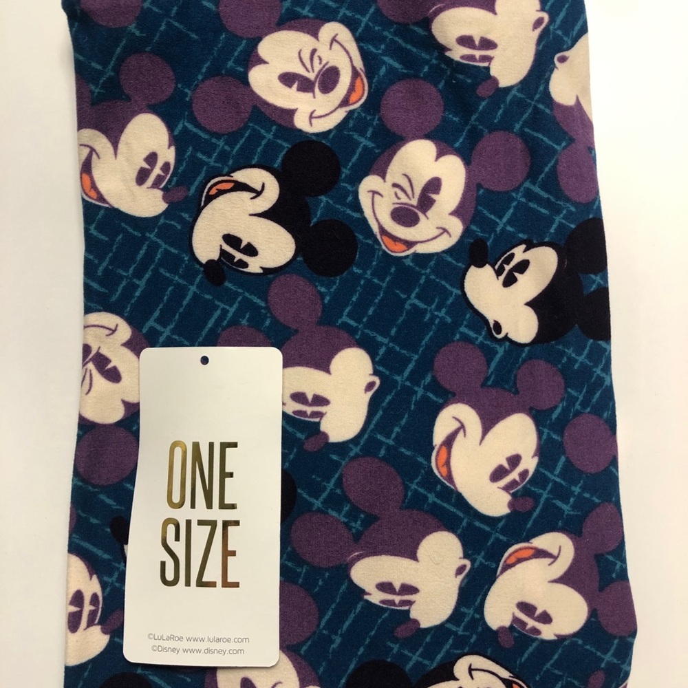 LuLaRoe Disney Mickey Leggings- OS